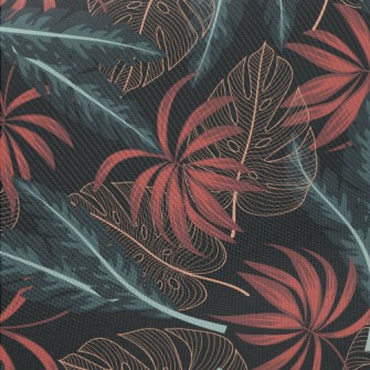 Original Tropical Exotic Plant Twill