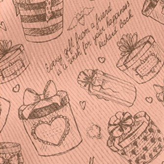 Hand Drawn Sketch Gift Standard Corduroy