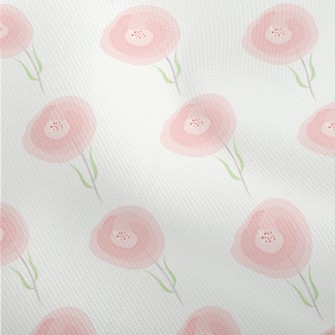 Gentle Pink Flowers Dobby