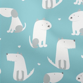 Spotted White Cute Dog Dobby