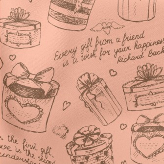 Hand Drawn Sketch Gift Stretch Ponte
