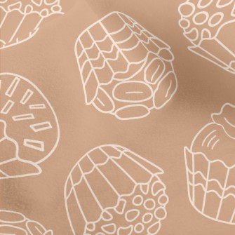 Simple Lines Sweet Small Cake Micro Fleece