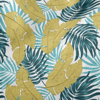 Colorful Green, Blue And Yello Minky