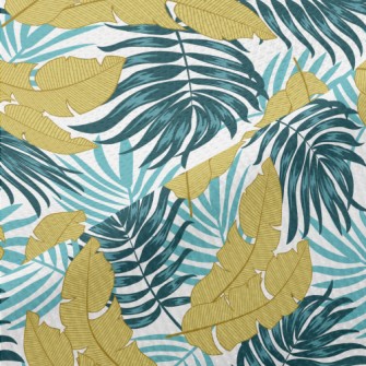 Colorful Green, Blue And Yello Piqué