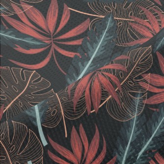 Original Tropical Exotic Plant Piqué