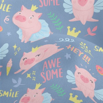 Piglets Who Turned Into Prince Lightweight Performance Linen