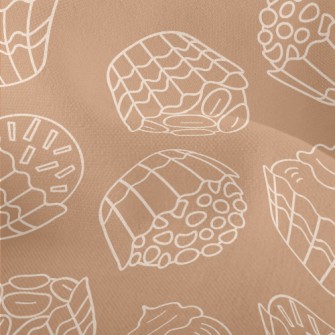 Simple Lines Sweet Small Cake Lightweight Performance Linen