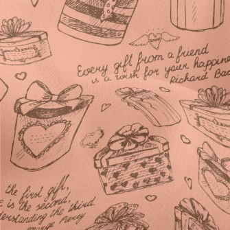 Hand Drawn Sketch Gift Lightweight Performance Linen