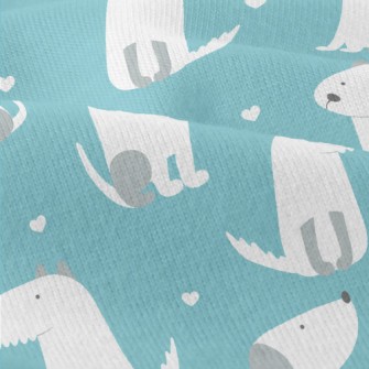 Spotted White Cute Dog Modern Jersey