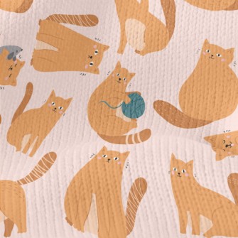 Cute Cat Who Loves To Play Stretch Jersey