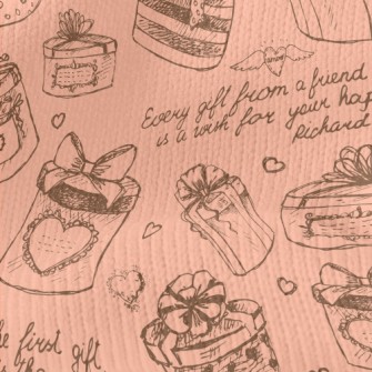 Hand Drawn Sketch Gift Stretch Jersey
