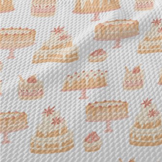 Gentle Wedding Cakes And Sweet Birdseye Piqué