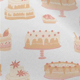 Gentle Wedding Cakes And Sweet Chiffon