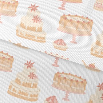 Gentle Wedding Cakes And Sweet Waterproof Oxford