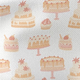 Gentle Wedding Cakes And Sweet Waterproof Canvas