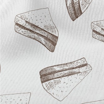 Hand Drawn Sketched Sandwich Terry
