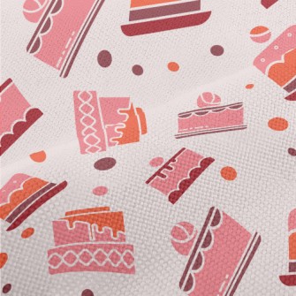 Simple Color Block Cake Patter Performance Linen