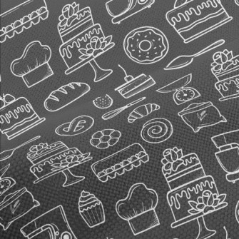 White Line Bakery Pattern Performance Linen