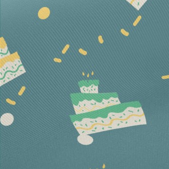 Green And Yellow Three-layer C Twill