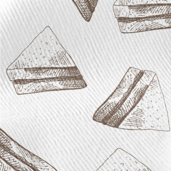 Hand Drawn Sketched Sandwich Standard Corduroy