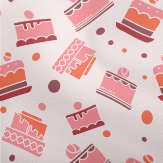 Simple Color Block Cake Patter Dobby