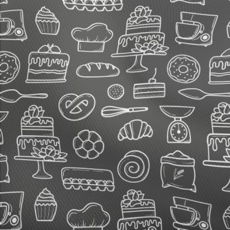 White Line Bakery Pattern Dobby