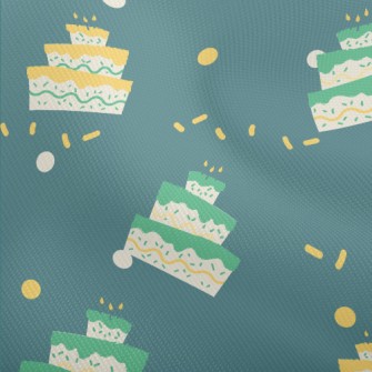 Green And Yellow Three-layer C Dobby