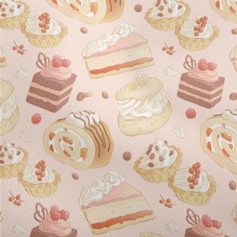 Hand Drawn Sweet Cake Dessert Dobby