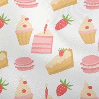 Strawberry Flavored Cake Macar Dobby