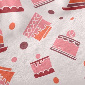 Simple Color Block Cake Patter Minky