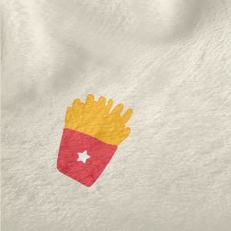 French Fries With Ketchup Minky