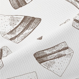 Hand Drawn Sketched Sandwich Piqué