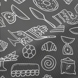 White Line Bakery Pattern Piqué