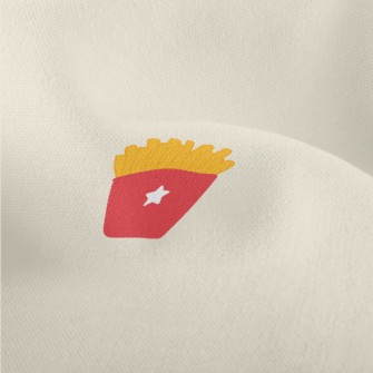 French Fries With Ketchup Lightweight Performance Linen