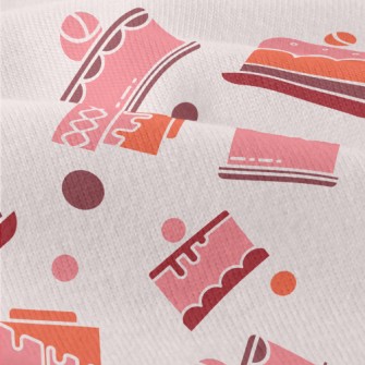 Simple Color Block Cake Patter Modern Jersey