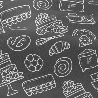 White Line Bakery Pattern Modern Jersey