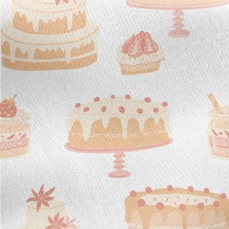 Gentle Wedding Cakes And Sweet Jersey Backed Fleece