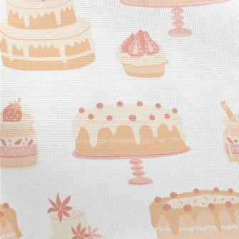 Gentle Wedding Cakes And Sweet Pongee