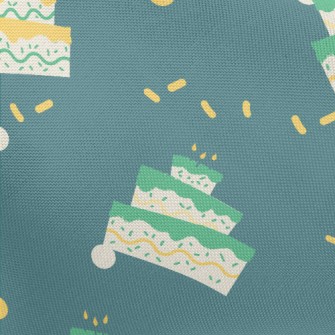Green And Yellow Three-layer C Pongee