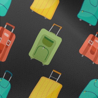 Colorful Suitcases Chiffon