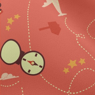 Travel By Plane Chiffon