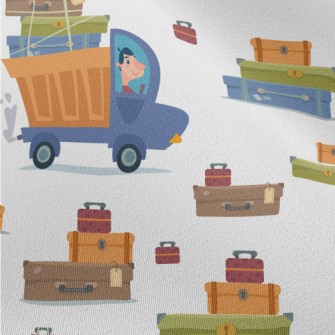 Luggage Delivery Van Chiffon