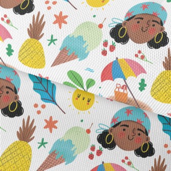 Holiday Headscarf Girl Waterproof Oxford