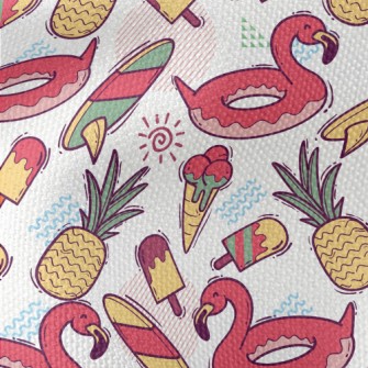 Flamingo Swimming Ring Waterproof Canvas