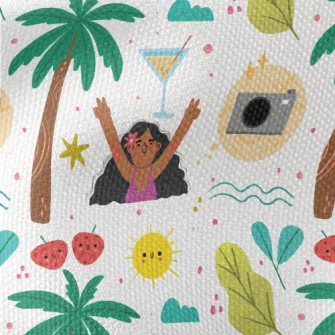 Island Vacationers Waterproof Canvas