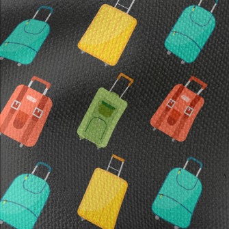 Colorful Suitcases Waterproof Canvas