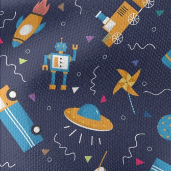 Truck Train Rocket Waterproof Canvas