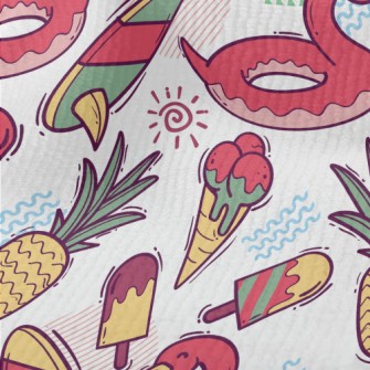 Flamingo Swimming Ring Terry