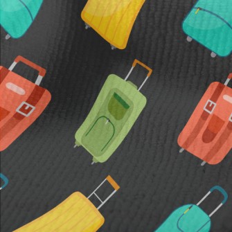 Colorful Suitcases Terry