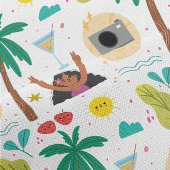 Island Vacationers Performance Linen